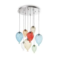 Детская люстра Ideal Lux Clown sp8 100944 Детская люстра Ideal Lux Clown sp8 100944